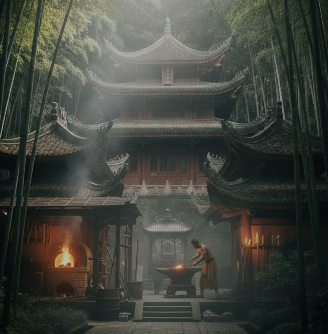 Traditionelles chinesisches Tempeldach